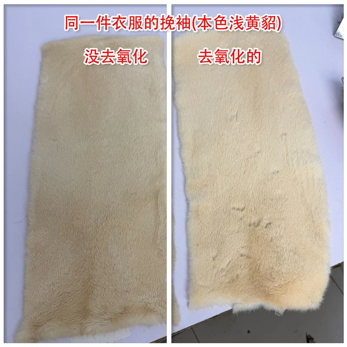 貂皮去氧化修复案例 02